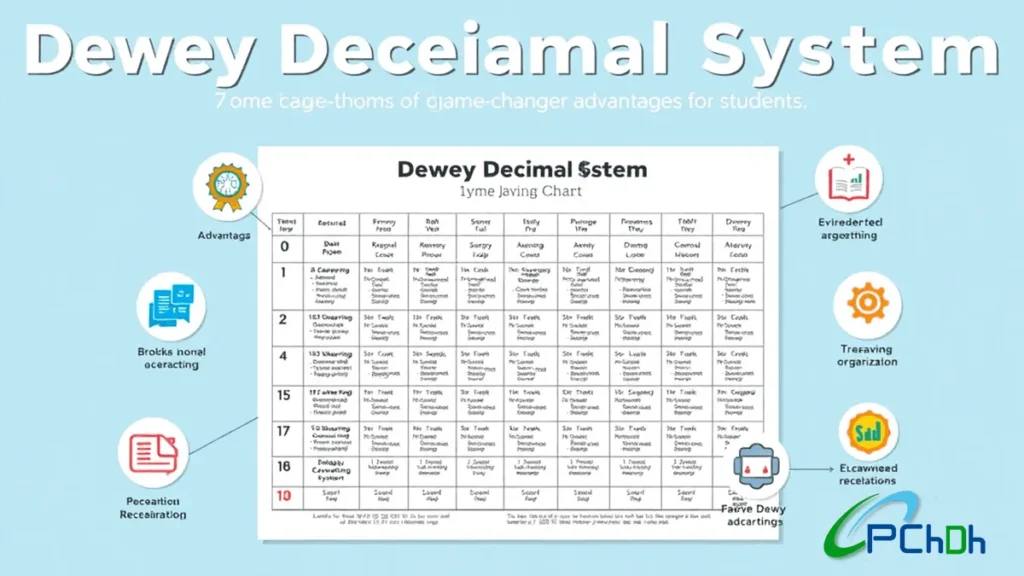 dewey decimal system chart