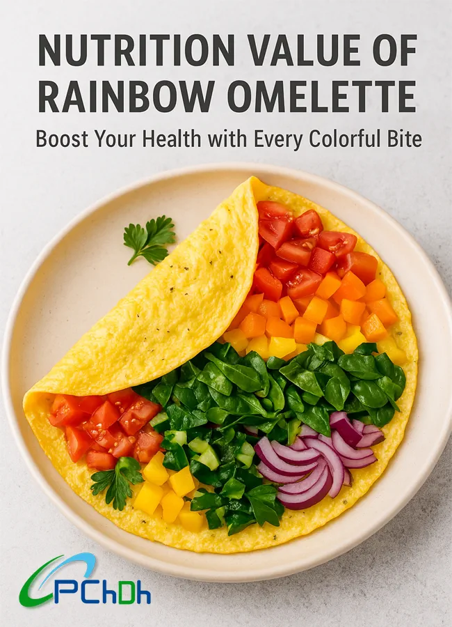 Nutrition Value of Rainbow Omelette