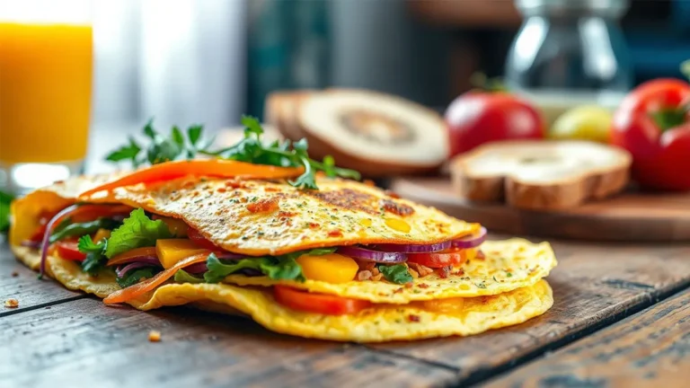 nutrition value of rainbow omelette